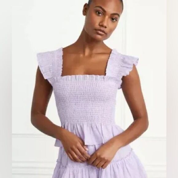 Hill House Linen Striped Paz Top NWT - Picture 2 of 8